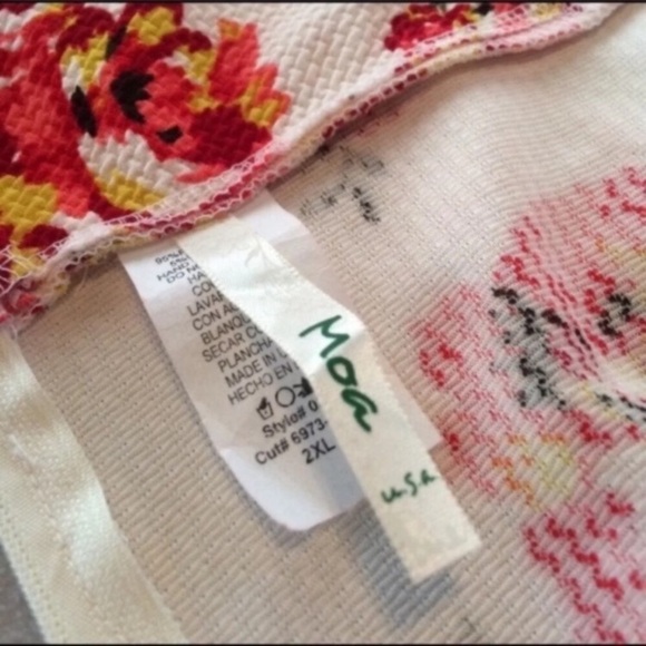 NWOT Moa USA Floral Circle Skirt - Picture 6 of 6